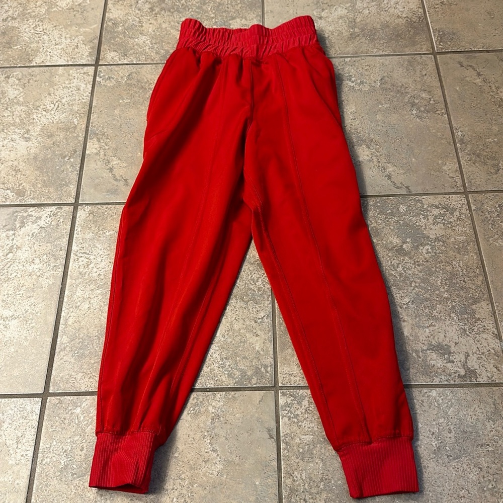 Tiger Friday CXL Red Flex Joggers Dance Hip Hop Pants